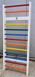 Spalier Gimnastica Standard, 200x80 cm, Colorat, 12 Bare - M120LC4