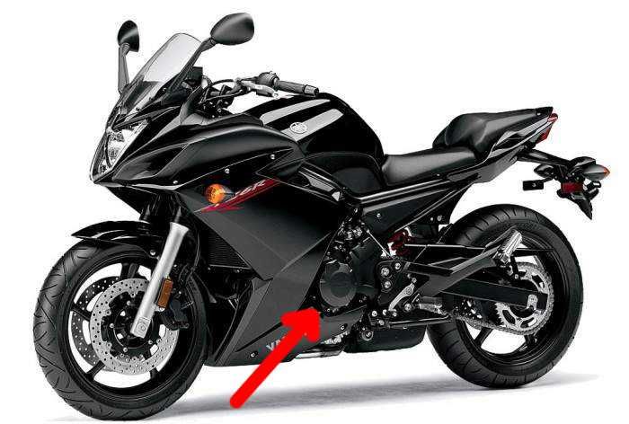 Крышка двигателя для мотоцикла Yamaha R1 R6 Fz6r Xj6