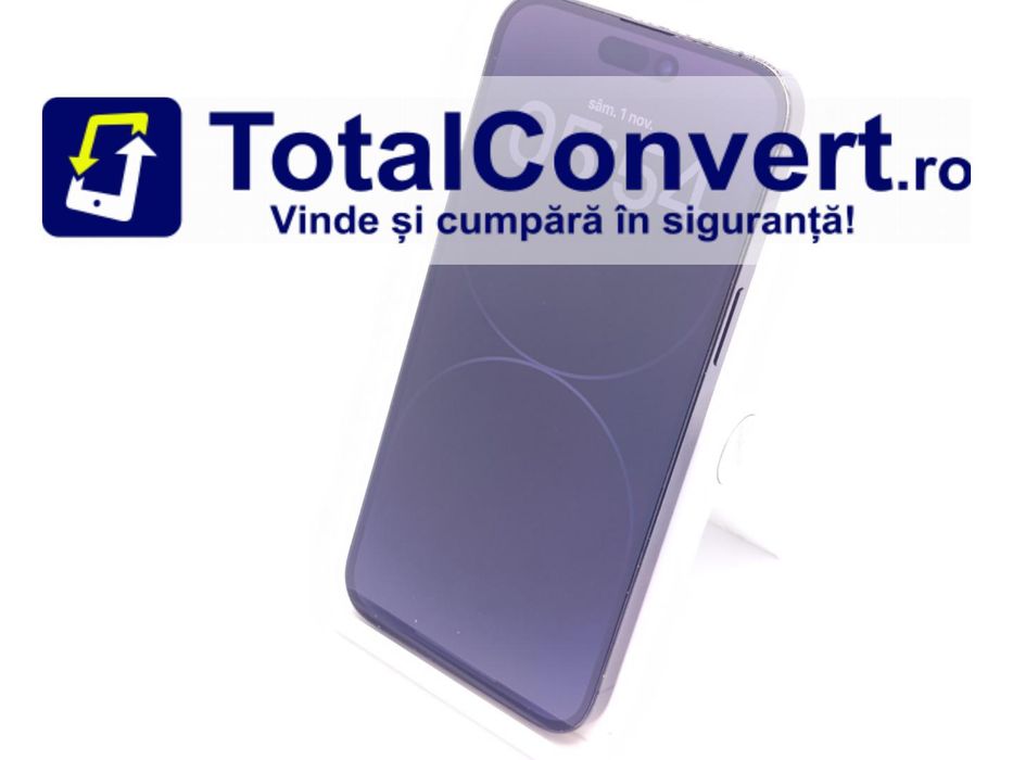 Apple iPhone 14 Pro Max 128GB Space Black, Garantie 24 luni | #D87552