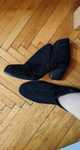 Botine superbe din piele naturala, perechea maro gratis. .