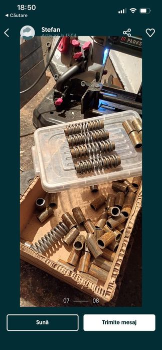 Arcuri masa vibranta de vibrat pavaj