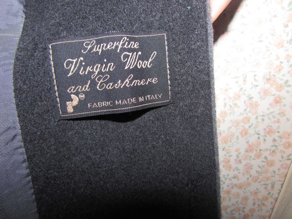 Мъжко палто вълна и кашмир