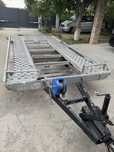 Platformă auto 4m x 2m – 2000 kg MMA, cu troliu – transport vehicule