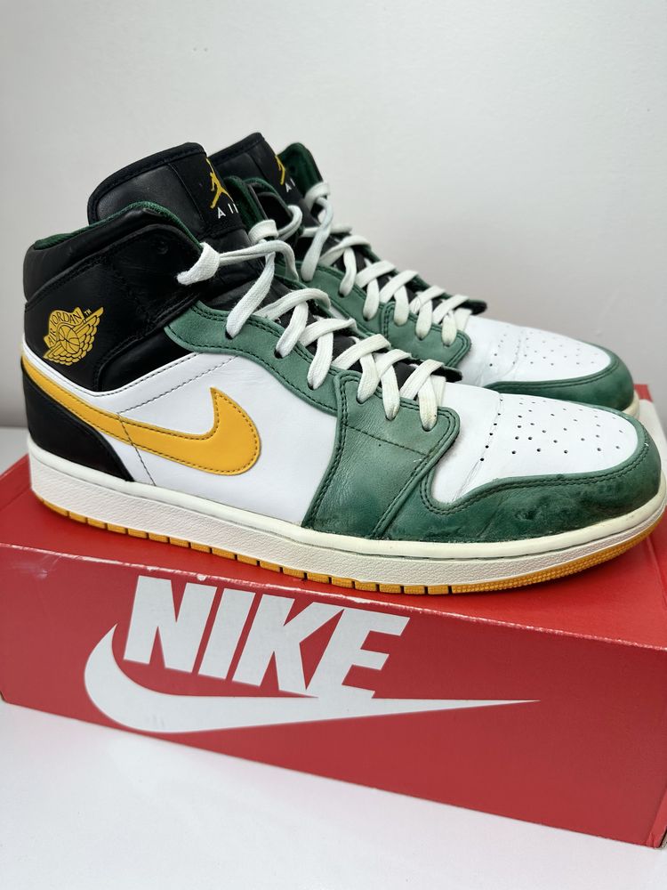 Air Jordan  1 Mid “Sonics” (46) Маратонки