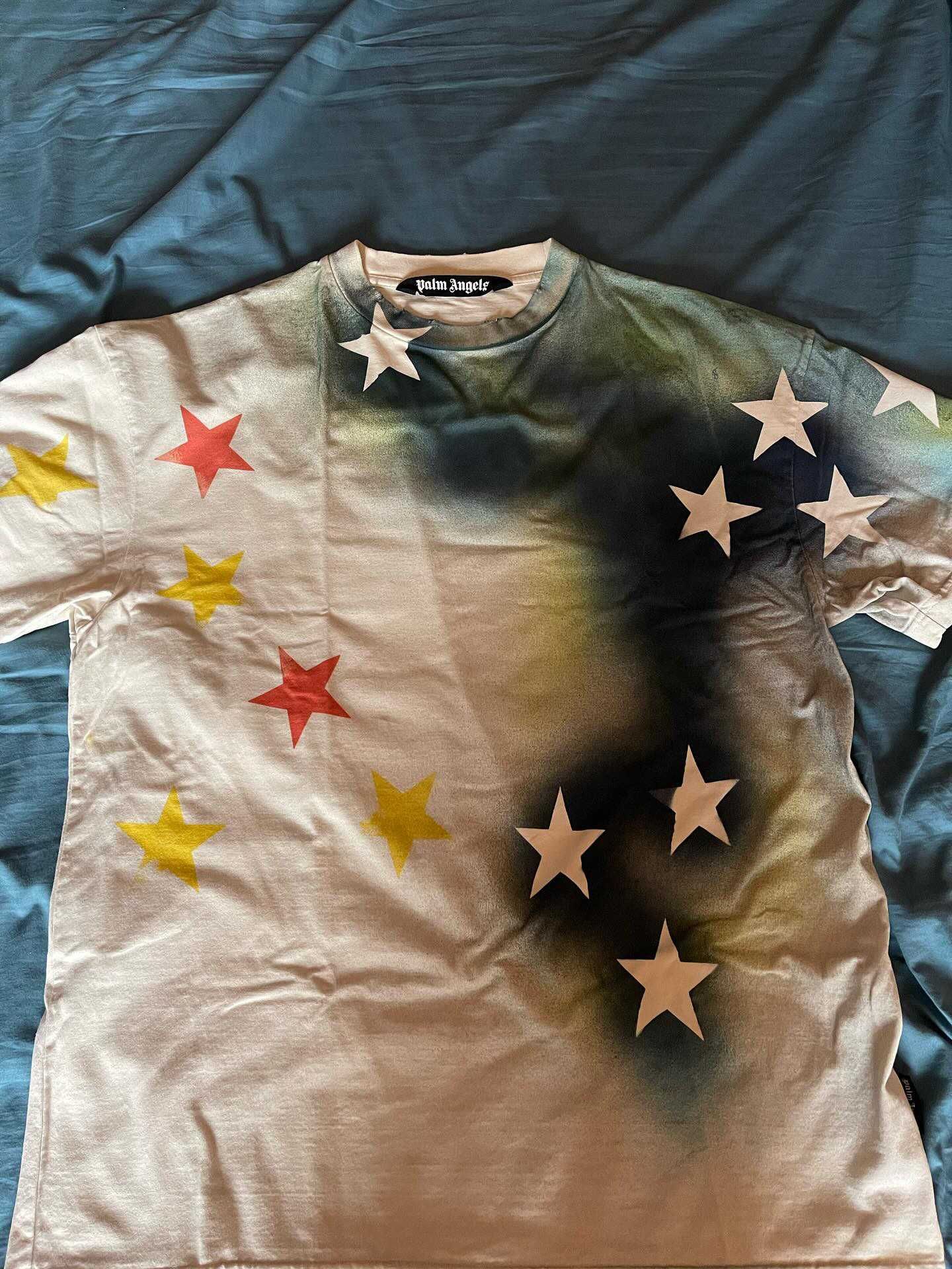 Tricou Palm Angels, Sprayed Stars, marime M