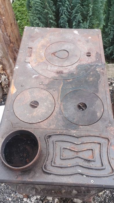 Sobă pe lemne detalii  în privat