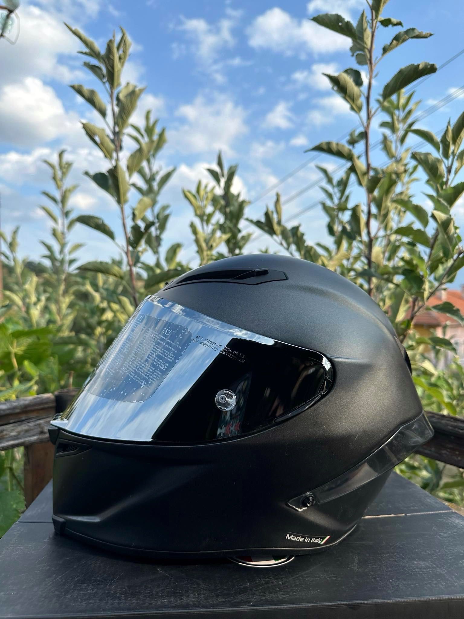AGV Corsa - черен графит - каска