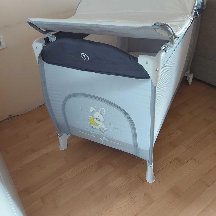 Сгъваема кошара Cam Daily Plus с матрак Pierre Cardin+люлеещ механизъм