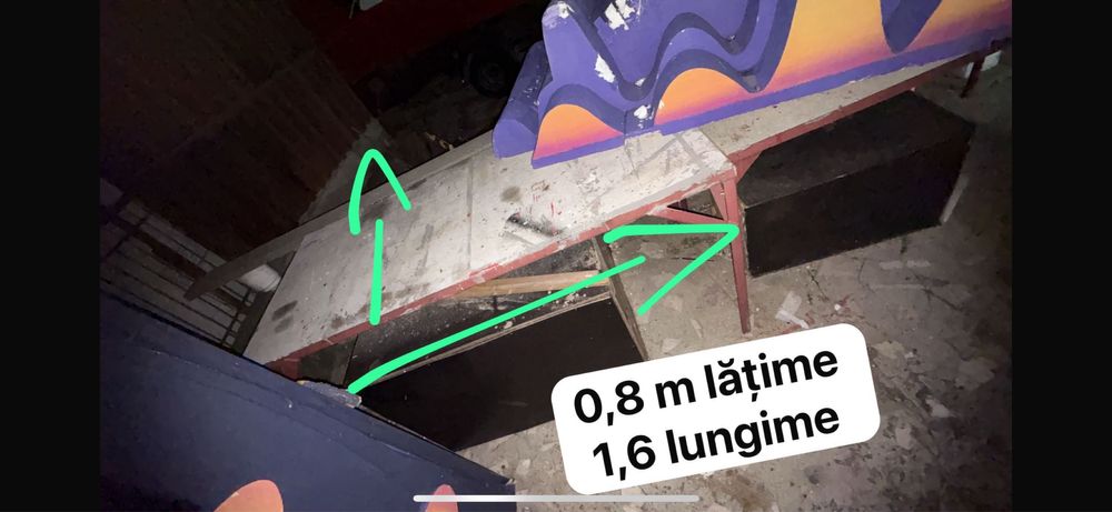 Pachet Mese beton fier gradina terasa abator masa transare oferta iasi
