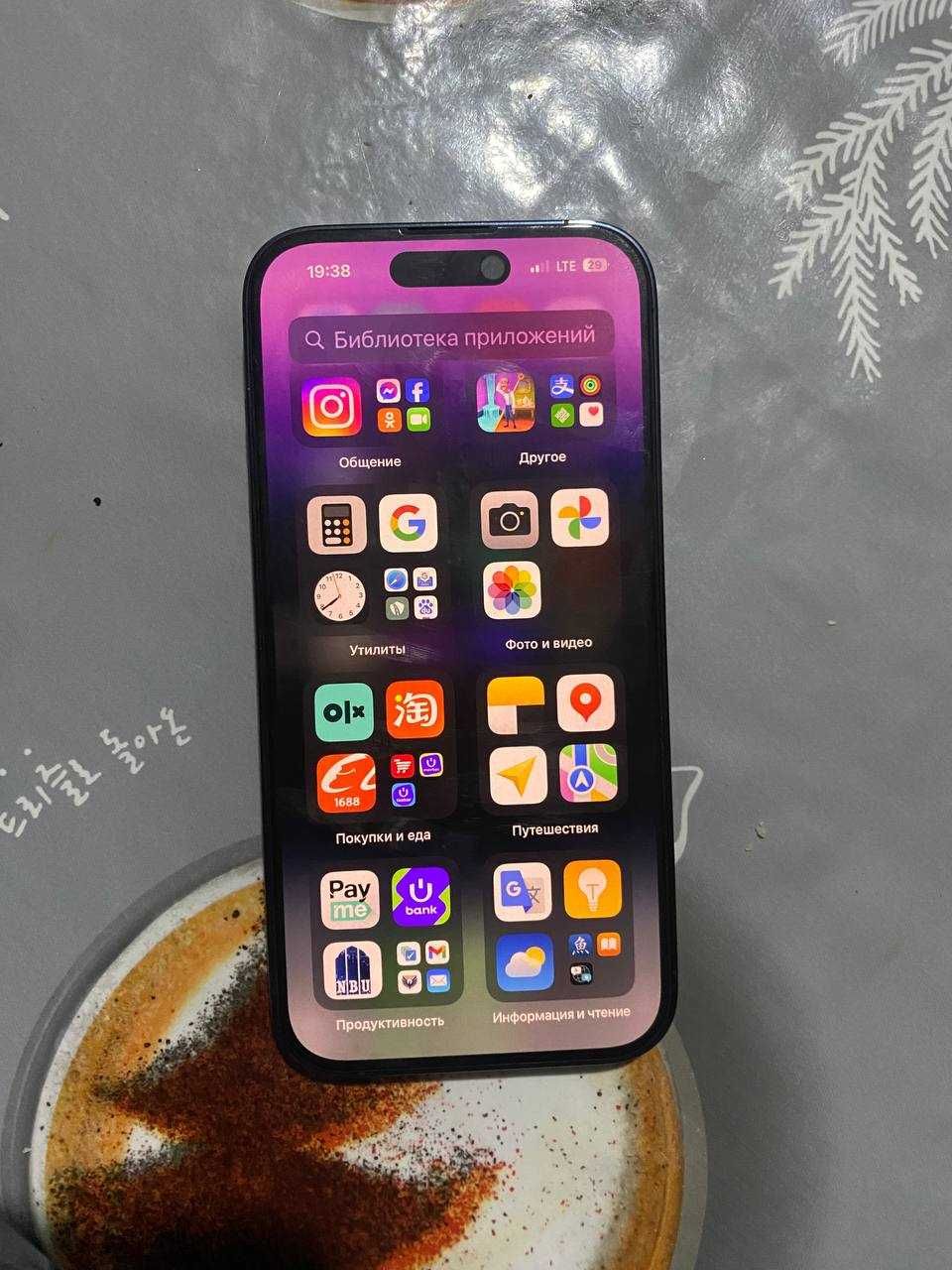 Yangi 3 oy ishlagan iphone 14 pro sotiladi