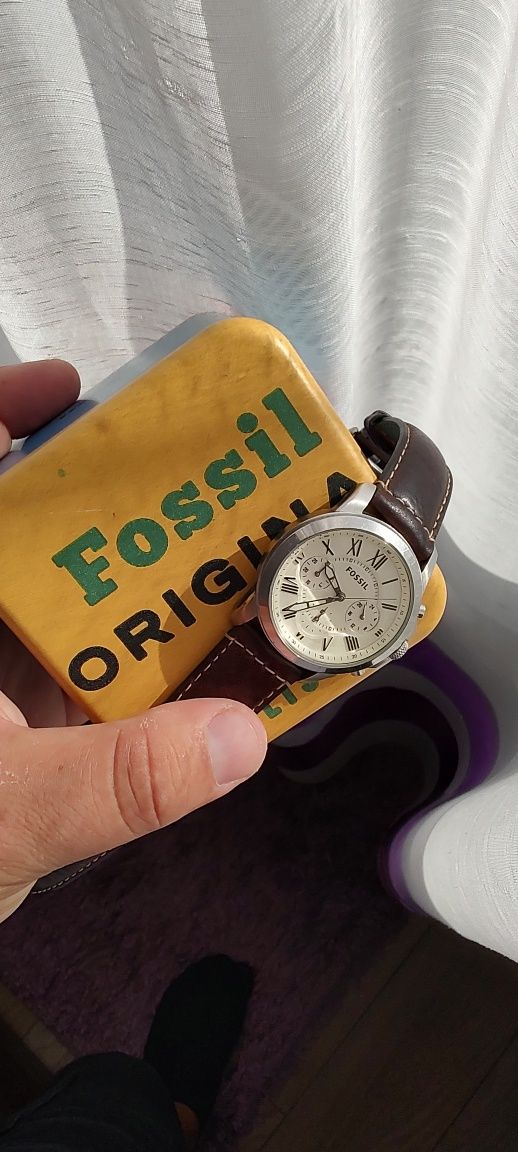 Schimb/vand Fossil ceas cronograf