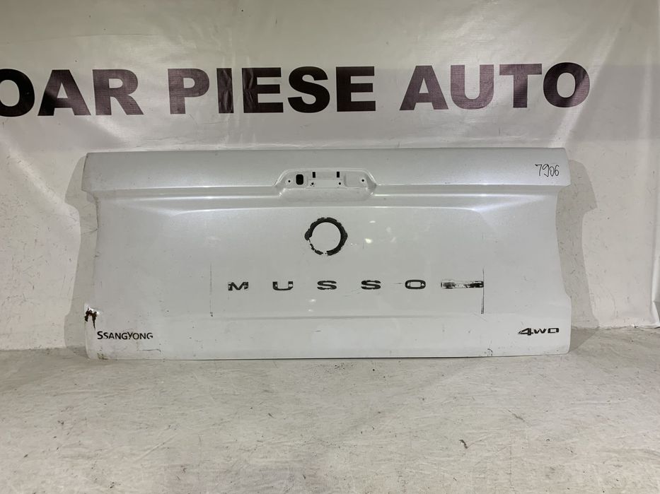 Capota portbagaj-oblon bena, Ssangyong Musso Pick-up, 2018, 2019, 2020, 2021, 2022, 2023, 2024.