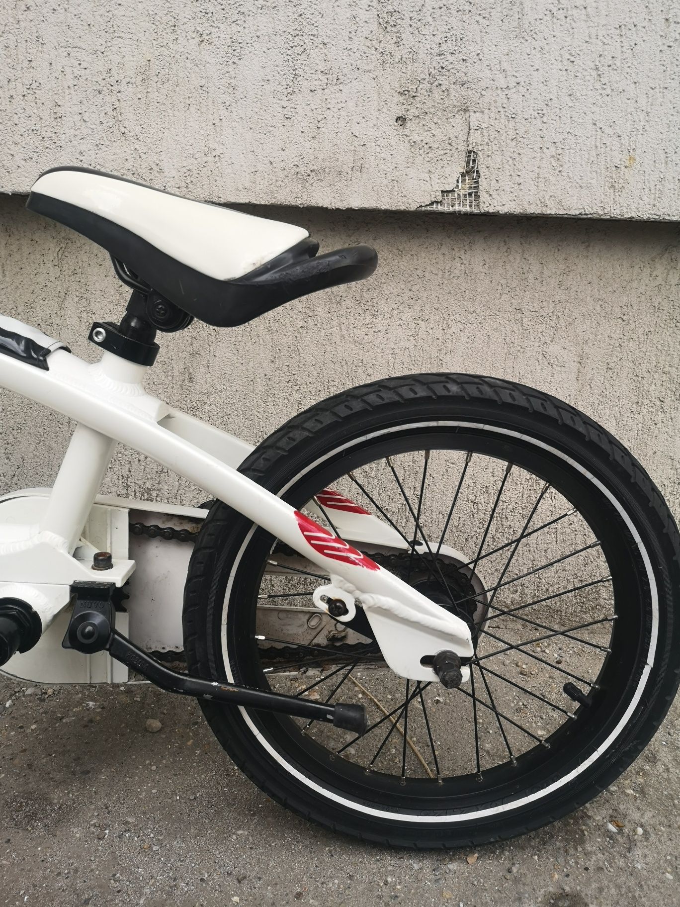 Bicicleta copii Mercedes Benz, 16 zoll, aluminiu, alb, 3 ani+ ,