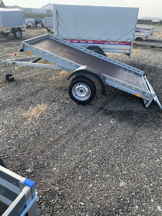 Remorca 750 kg 1 si 2 axe, Transport Marfa, Atv, Moto - Pret Imbatabil