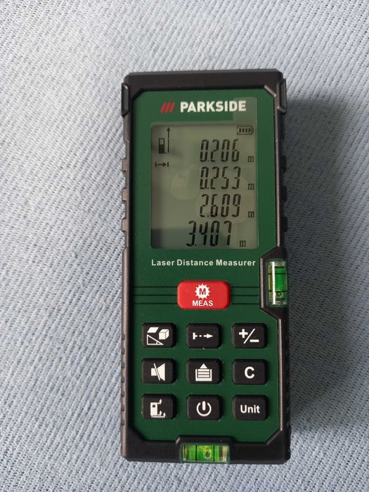 dispozitiv măsurări electrice parkside