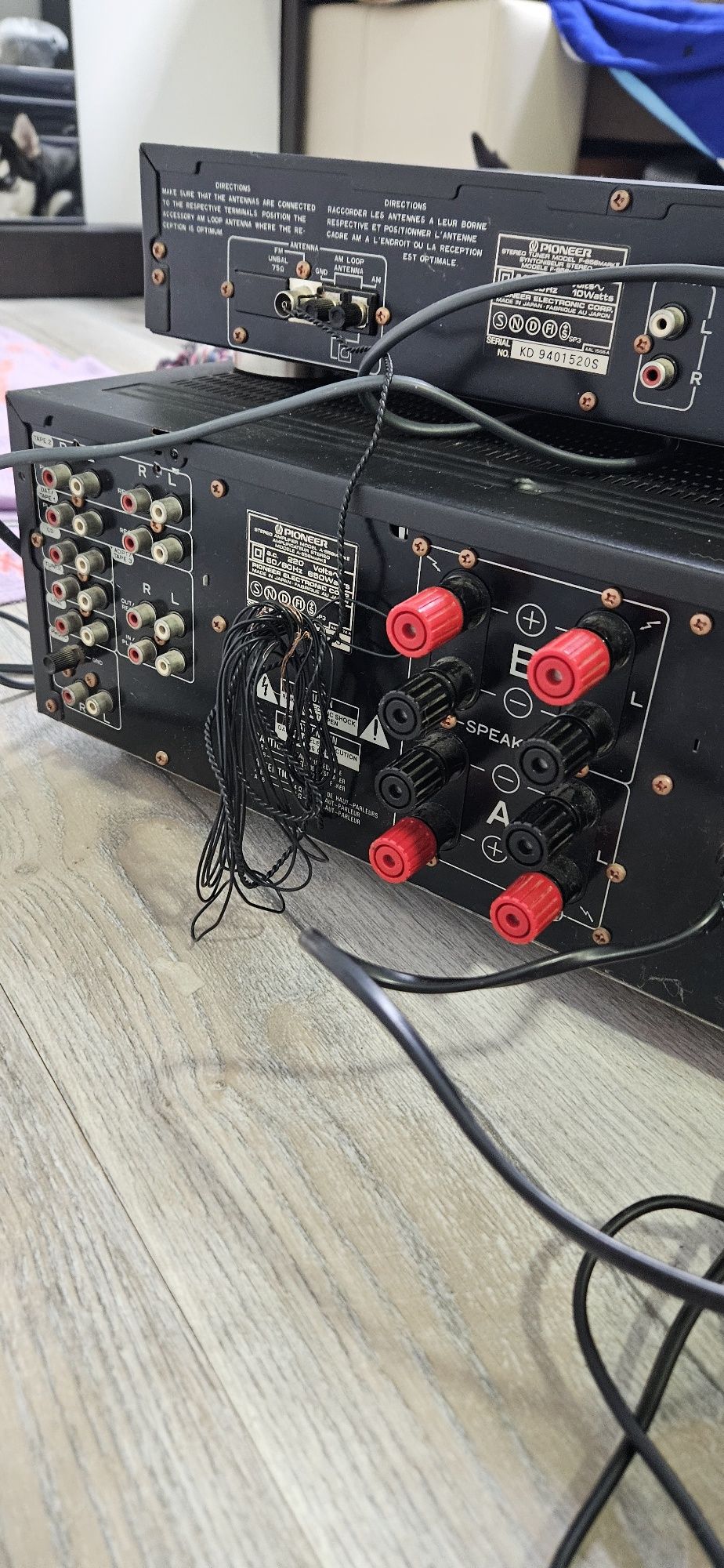 Pioneer a656 mark2 2×100 doar amp. sunet refacut clasa D!