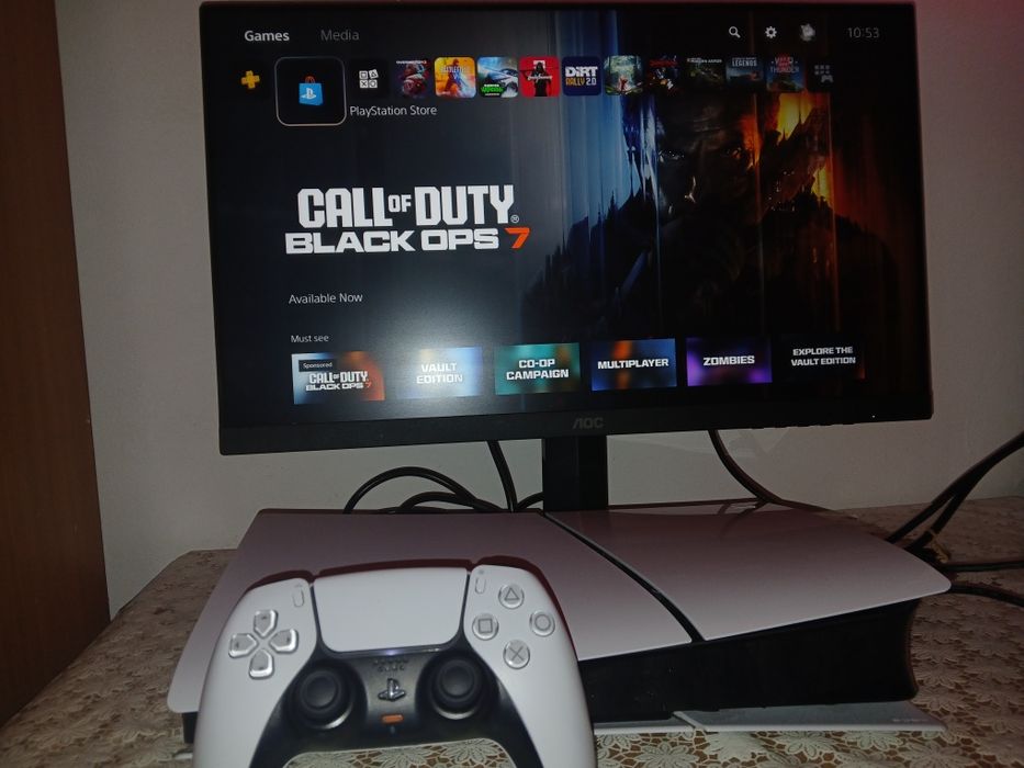 Consola PlayStation 5 Digital Edition (PS5) Slim, 1TB SSD, D-Chassis