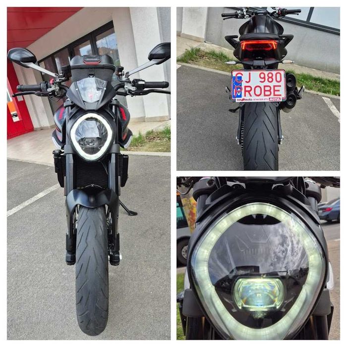 Ducati Monster 937+ ABS 4.357 km ~ Garantie 12 luni ~ Rate ~