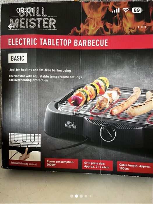 Gratar electric master grill