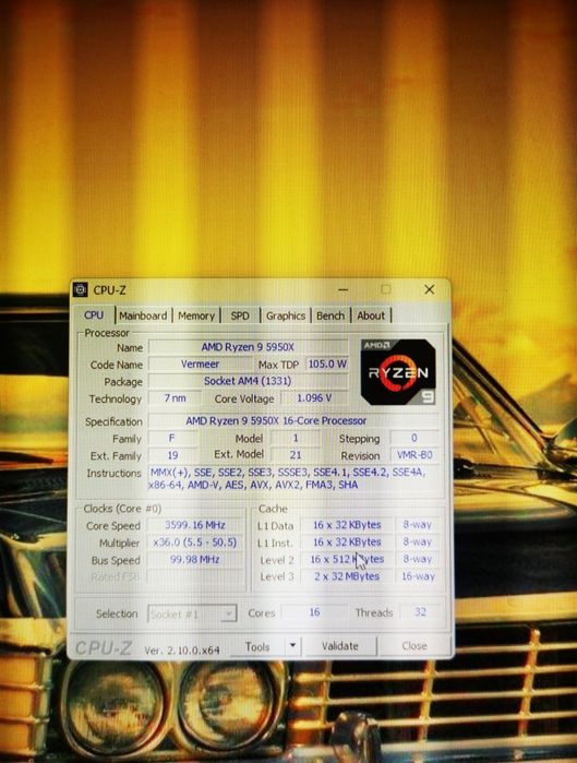 Procesor Ryzen 9 5950x