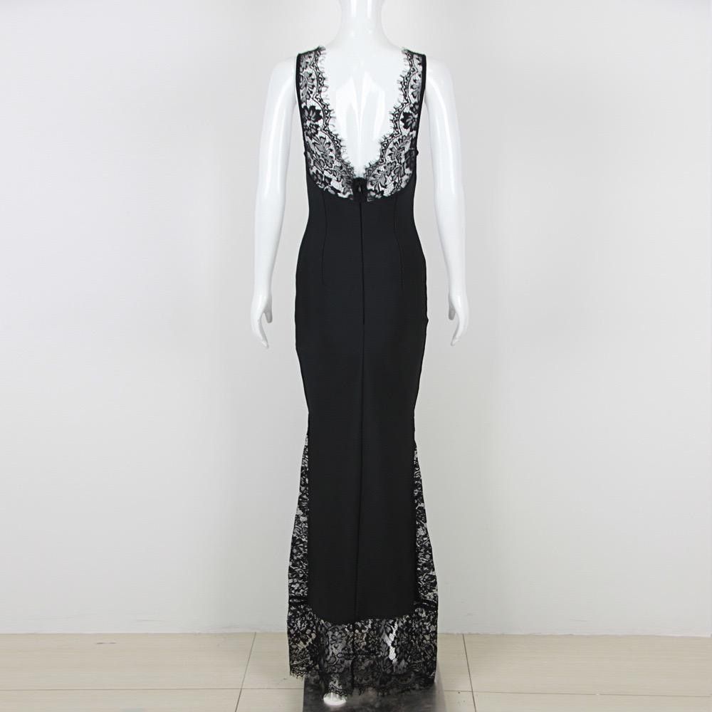 Макси рокля Velour Lace