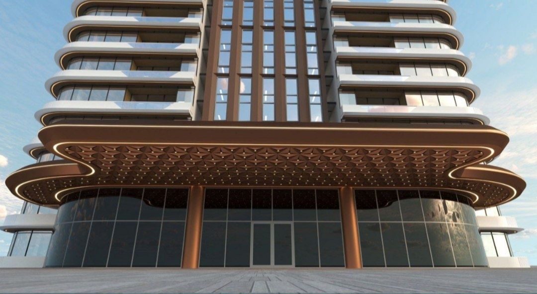 Alucobond Alukabond Alucafon ustasi Fasad binolar uchun алюкабонд