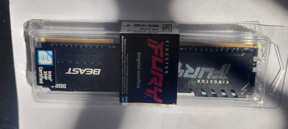 Memorie Kingston fury beast 32 gb