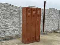 Dulap industrial*scule*fier*mobilier metalic*atelier*rastel*rafturi !