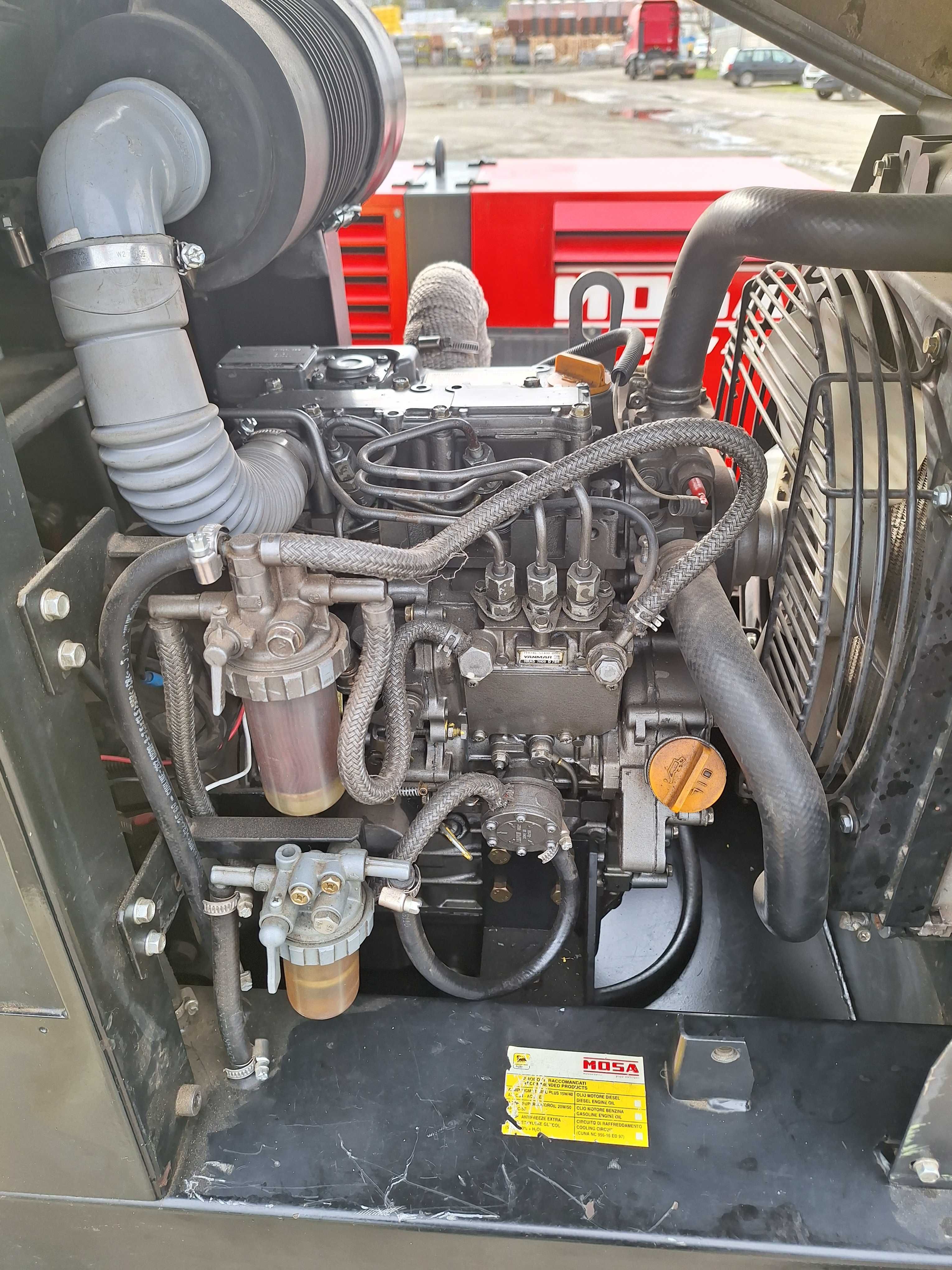 Generator 12 KVA trifazic cu aparat de sudura 350 amperi