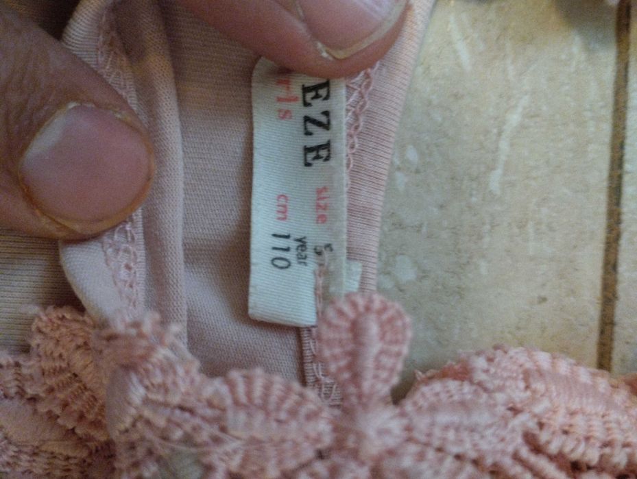 Дизайнерска детска рокля