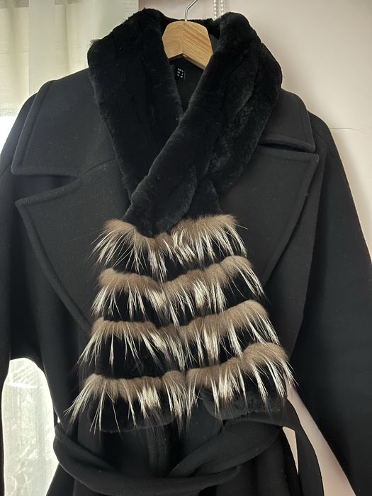 Яка от естествена кожа