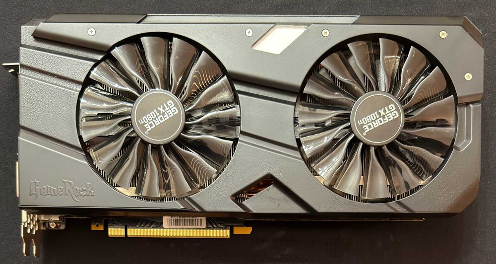 Видео карта GPU Palit GTX 1080 Ti GameRock Premium 11GB GDDR5X DP/HDMI