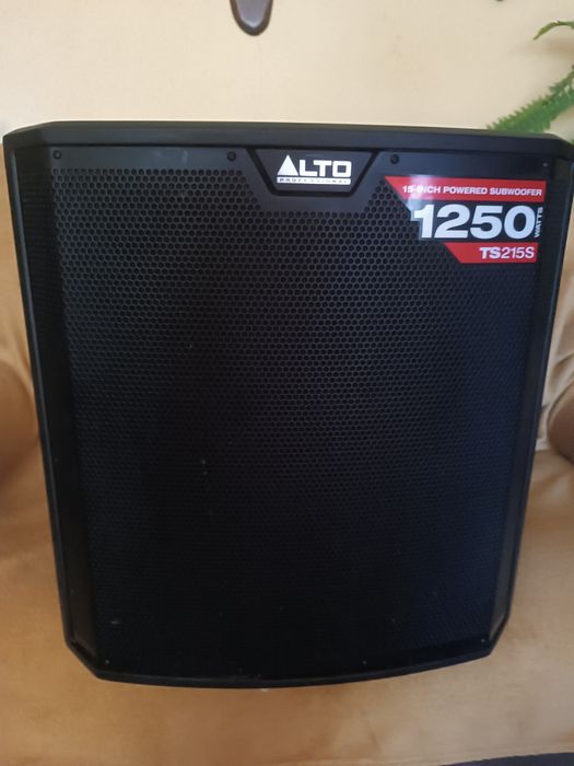Subwoofer Activ Alto TS 215S cu difuzor 15" B&C Neodymium Nou