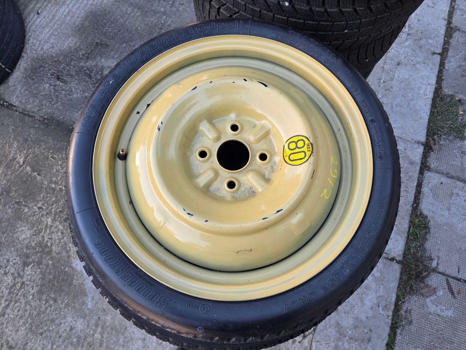 Резервна гума Патерица 16 - Suzuki, Toyota, Daihatsu, Mazda 2, Kia