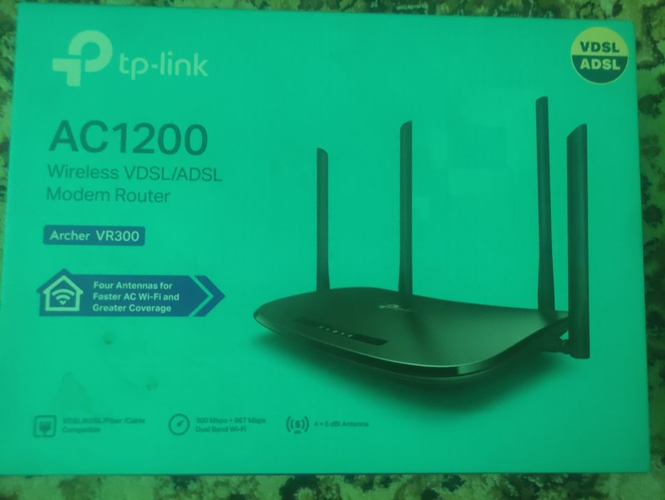 TP LINK ARCHER модем адсл