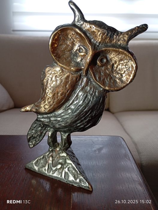 Bufniță din bronz