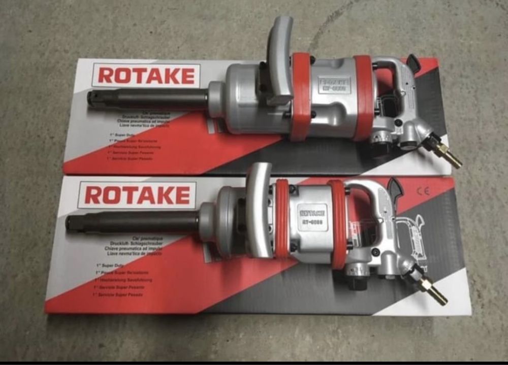 Pistol pneumatic cu impact pentru camioane 1” ROTAKE, 3800nm