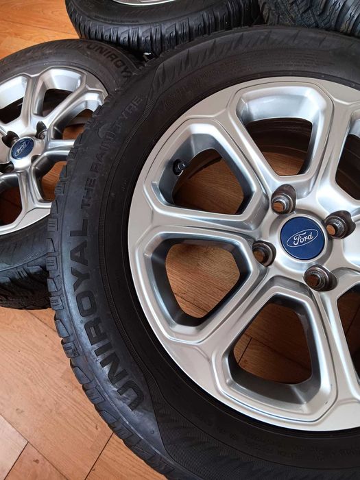 Jante 16 Ford EcoSport originale +senzori anvelope MS 205 60 R16 7.5mm