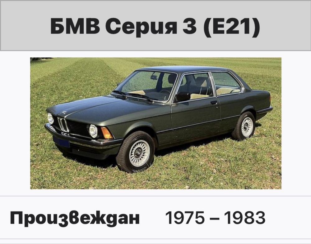 Цилиндрова Глава за бмв BMW E21 1975г