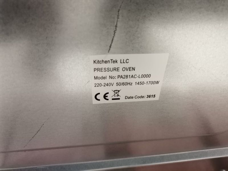 Готварска печка под налягане- Kitchentek 1700 W