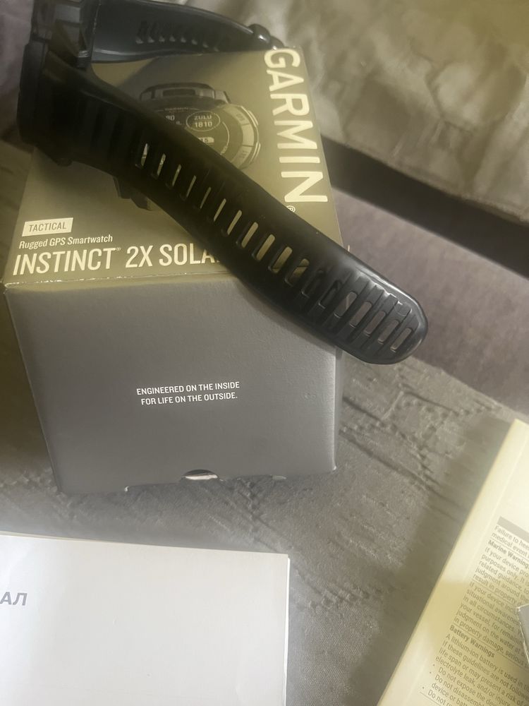Часовник Garmin instinct 2x solar tactical