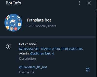 telegram bot yasash xizmati