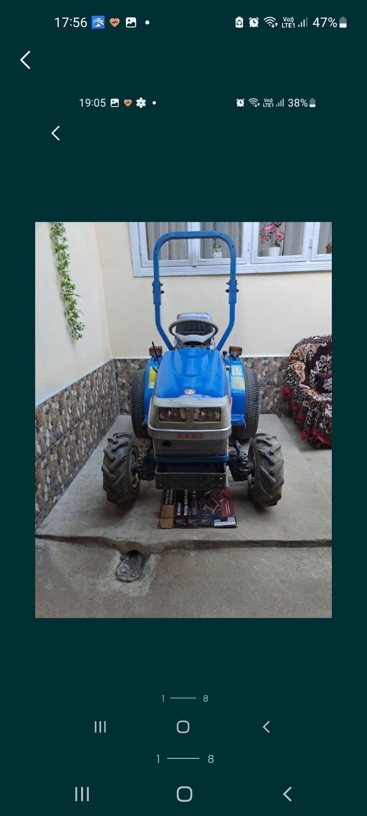 Vând tractor iseki
