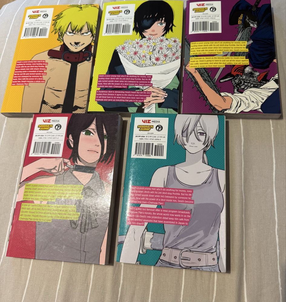 Volume manga Chainsaw man