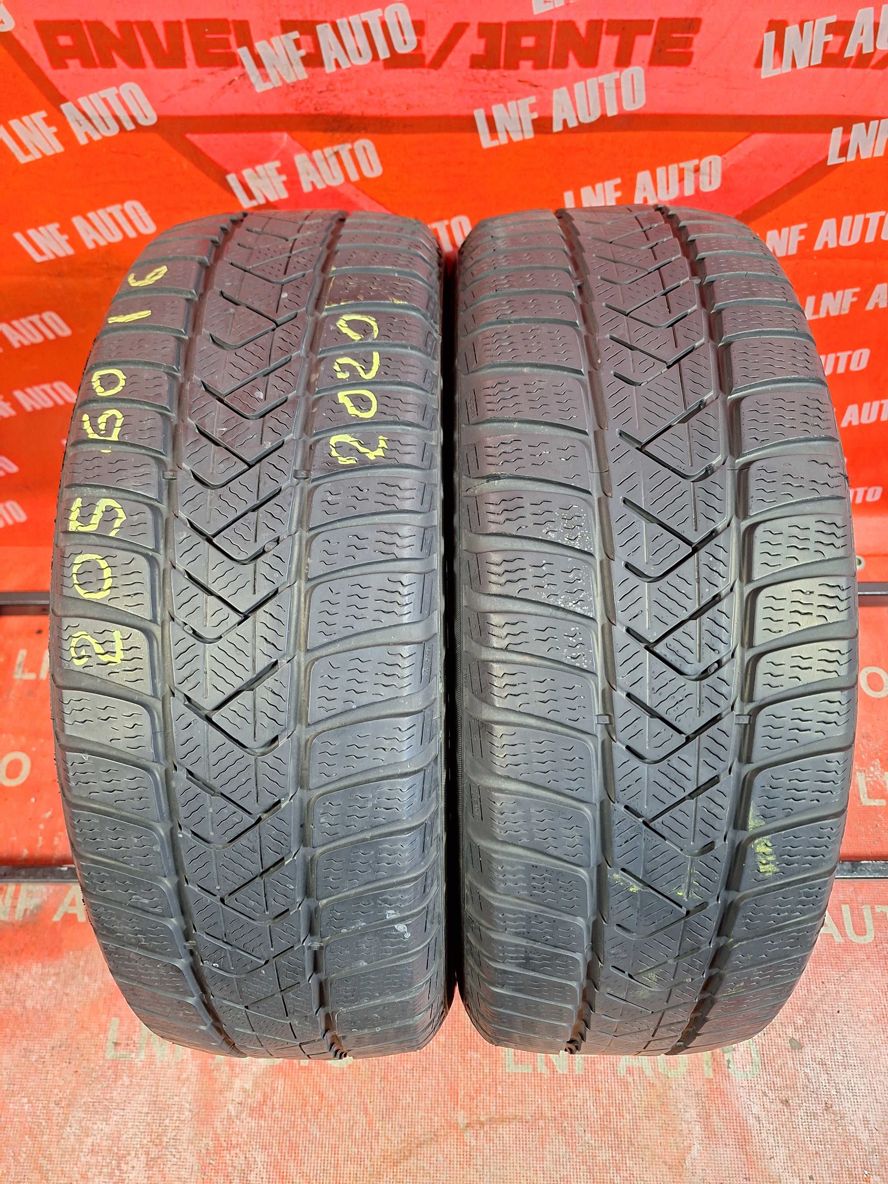 Anvelope de IARNA - 205/60/16 - PIRELLI - 5.75 MM - DOT 2020 !