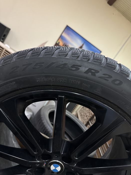 Диский и зимний шины комплект от BMW X5,X6,X7
