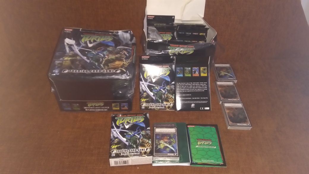 Pachet Cărți Turtles Ninja TMNT Konami Trading Card Game