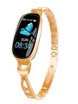 Ceas nou smart watch YXJ F18 de damă cu încărcător și manual