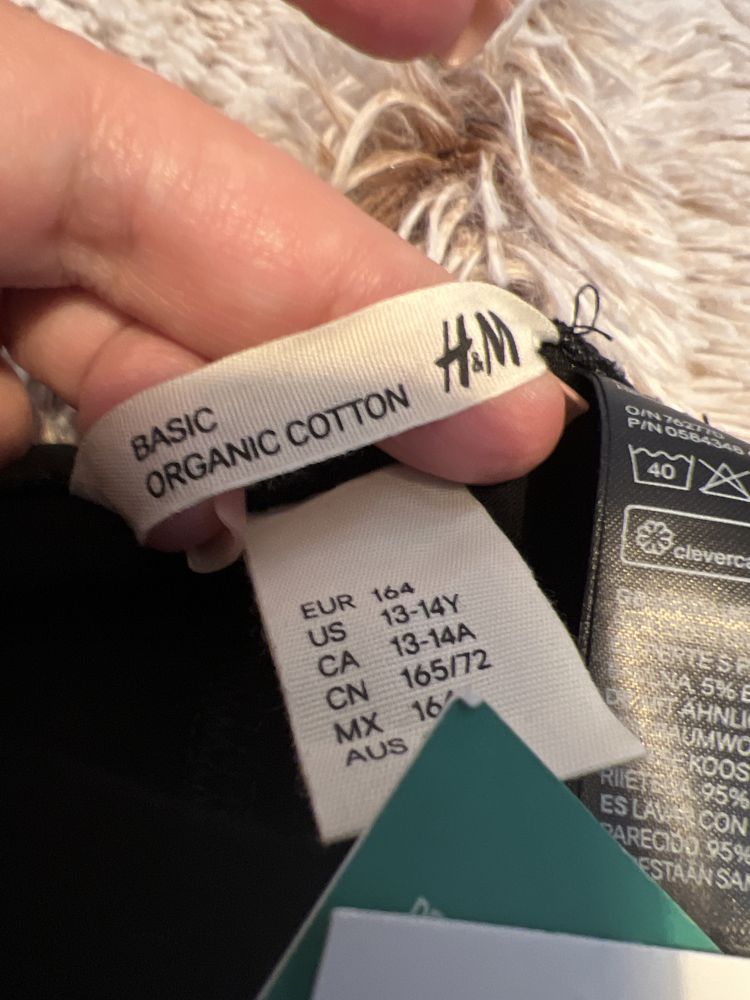 Colanti H&M negri fete 13-14 ani noi cu eticheta