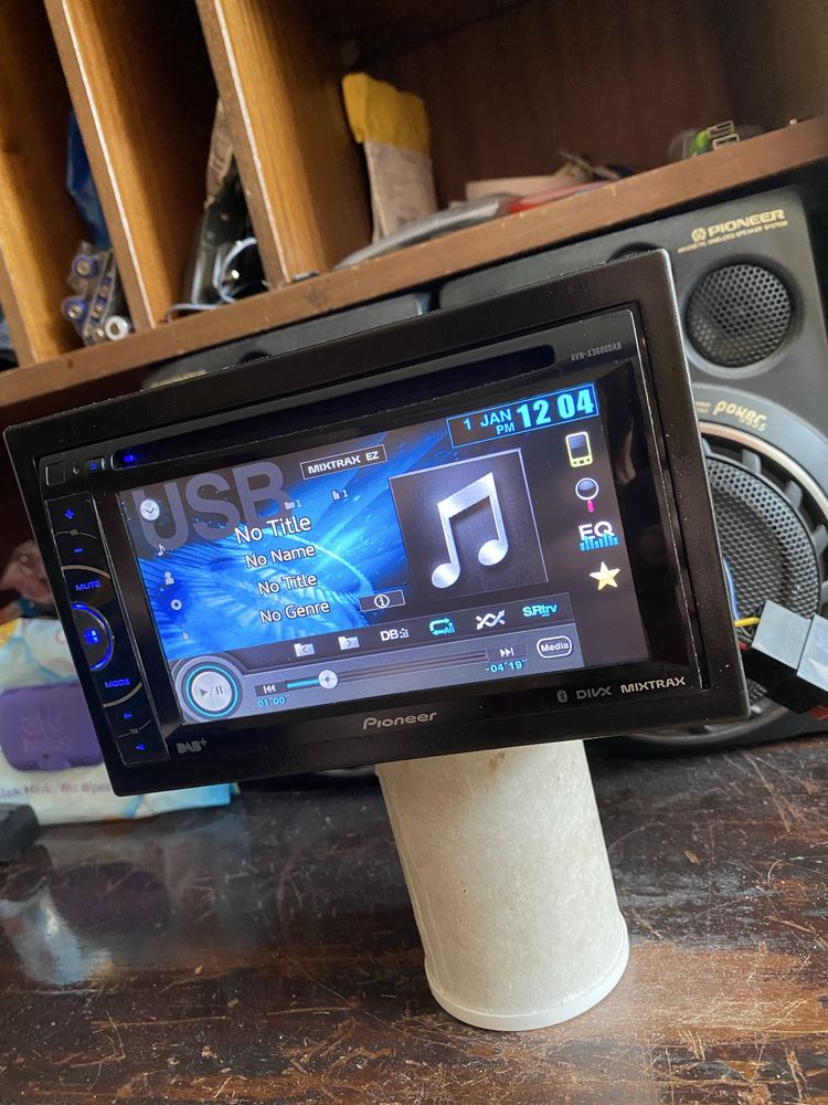 Pioneer AVH-X3600DAB -ТОП!! - 4V RCA - USB Bluetooth CD DVD сд радио
